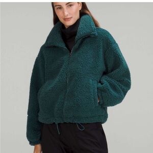 Lululemon Cinchable Fleece Zip Up